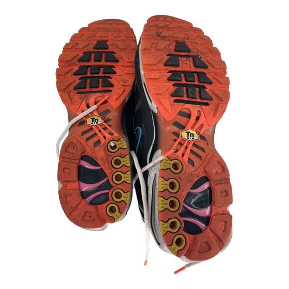 Nike Air Max Plus Black-Black-Turf Orange Mens Sz 10.5 CZ1651-001 - Picture 8 of 9